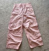 Aerie Pink Wide Leg Pants with Elastic Waistband Photo 0