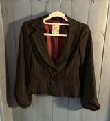 Nanette Lepore For Bergdorf Goodman Vintage Black Blazer, Size 2 Photo 0