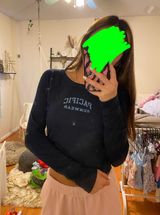 pacsun navy long sleeve top Photo 0