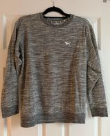 VS PINK Gray Long Sleeve Sweatshirt Size XS Photo 0