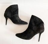 Audrey Brooke  black suede ankle booties size 10 Photo 0