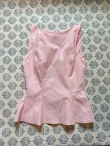 Blue Blush Pink Bow Open Top Photo 0