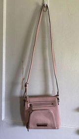 Andrew Marc  New York Pink Multipocket Crossbody Bag w/ Adjustable Strap Photo 0