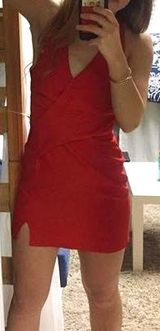 Lucy in the Sky Red dress Photo 0