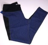 Kirkland Signature  Leggings Blue Active Athletic Tights New L Photo 0