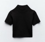 Crop Turtleneck Photo 0