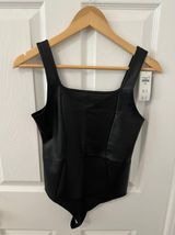 A&F Vegan Leather Tank Top Photo 0