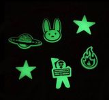Crocs Bad Bunny Glow In The Dark Charms Photo 0