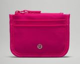 Lululemon True Identity Card Case SONIC PINK New! Photo 0