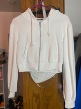 SheIn Cropped Zip Up Photo 0