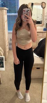 Metallic Gold Tank Photo 0