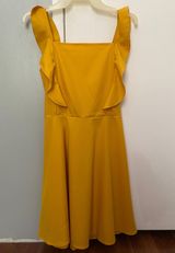 Boutique Yellow Dress Photo 0