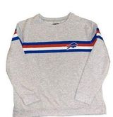Buffalo Bills Grey Scoop Neck Pullover Sweater  Football Bills Mafia Size XXL Photo 0