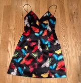 Alice + Olivia A-Line Butterfly Dress Photo 0