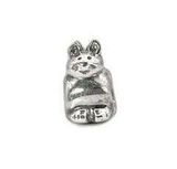 Pandora Authentic Silver Kitty Cat Pet Animal Retired Charm Photo 0