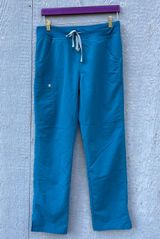 FIGS Technical Collection Kade Blue Cargo Scrub Pants Sz S Nurse Doctor Medical Photo 0
