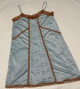 Women’s Blue Lingerie Slip Dress Nightie Sz S Small Photo 0