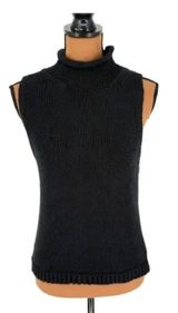 J.Crew Rollneck Sleeveless Sweater Photo 0
