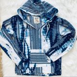 Beach By Exist Blue Tye-Dye Hoodie Photo 0