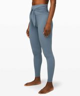 Lululemon Align Pant 28” Wrap Waist - Blue Charcoal Photo 0