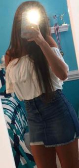 American Eagle Outfitters Off-the Shoulder Top Photo 0