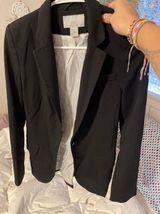 H&M Black Blazer Photo 0