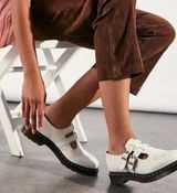 Dr. Martens  Smooth Leather Mary Jane's Shoes in White Photo 0
