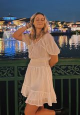 ASOS White Peasant Dress Photo 0