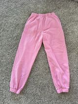 Brandy Melville Bubble Gum Pink Sweatpants Photo 0