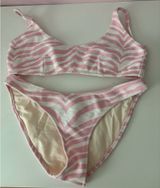 Triangl Zebra Pink Bikini Set Photo 0