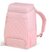 Igloo Cooler Backpack 9QT Leakproof Rose Quartz MaxCold Duo Soft Backpack Pink Photo 0