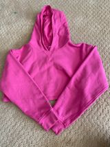 Lululemon Sonic Pink Cropped Hoodie Photo 0