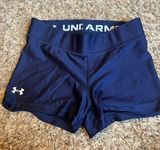 Under Armour Navy Blue Volleyball Spandex  Photo 0