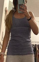 Lululemon Purple Racerback Tank Top Photo 0