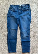 Riders By Lee Lee Riders Mid Rise Skinny Jeans Medium Wash Size 8 Petite Photo 0