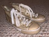 Coach Gold  High Top Sneakers Photo 0