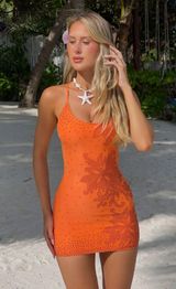 Outcast Clothing Lauren Mini Dress Sunset Photo 0