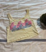 Yellow Stitched Billabong Top Photo 0