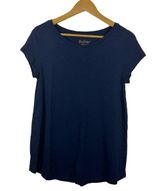 Lilly Pulitzer Pima Cotton True Navy Short Sleeve T-Shirt Size Small Photo 0