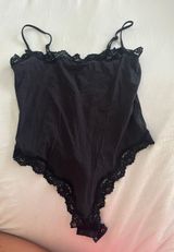 Skims black lace bodysuit Photo 0