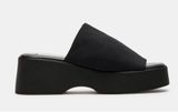 Steve Madden Black Platform Mules Photo 0