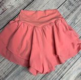 OFFLINE by Aerie Shorts XS Pink Layered Athletic Running Workout Photo 0