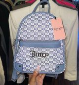 Juicy Couture  J Slate Blue Diamond Bestseller Pullout Pouch BP Photo 0