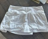 Lululemon Pace Rival Skirt White Size 6 Photo 0