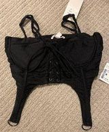 Edge Black Corset Top Photo 0