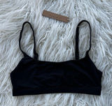 Skims Fits Everybody Scoop Neck Bralette Onyx Size XS Photo 0