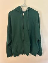 Green zip up Photo 0