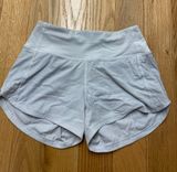 White Speed Up Shorts Photo 0