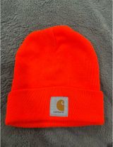 Carhartt Beanie Orange Neon Photo 0