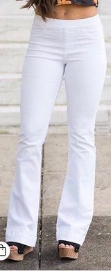 These Three Boutique White Flare Jeans Photo 0